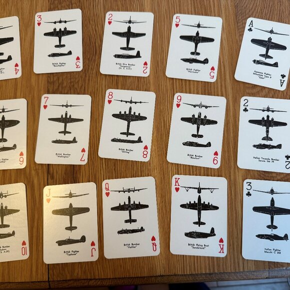 Vintage Military Playing Cards - Picture 3 of 5
